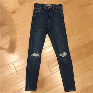 Topshop High Waisted Jamie Jeans